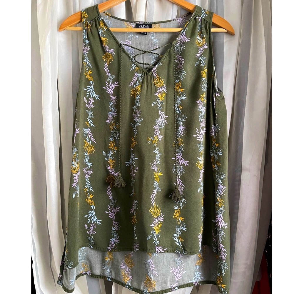 Sage a.n.a Tassle Sleeveless Top